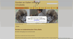 Desktop Screenshot of chicabella.nl