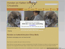 Tablet Screenshot of chicabella.nl